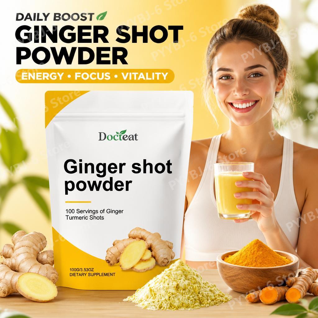Ginger Tea - مسحوق دوكتيت جينجر شوت مع فيتامين