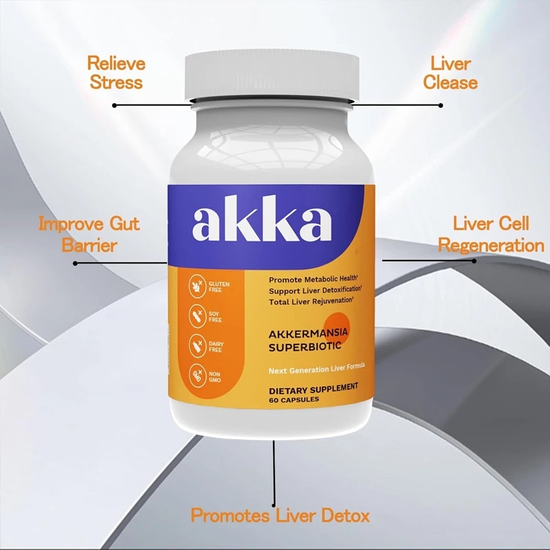 Herbal Supplement - AKKA Premium لتنظيف وإصلاح الكبد والفيتامينات