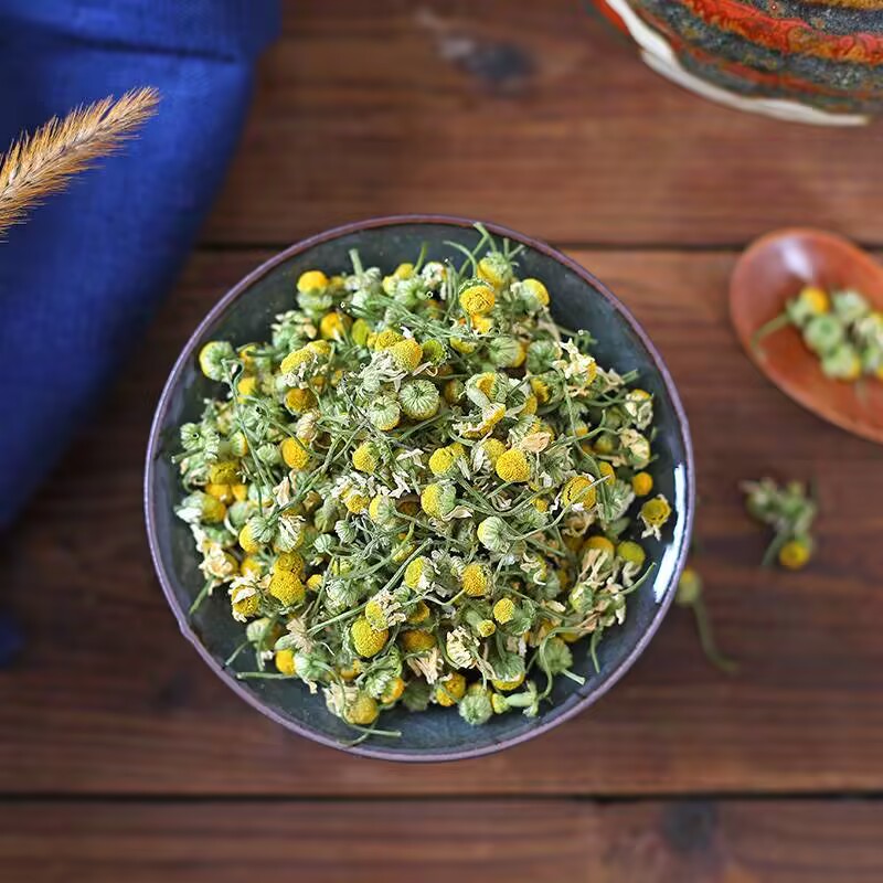 زهور البابونج المجففة طبيعية 1 - مراجعة Chamomile Tea وسعره