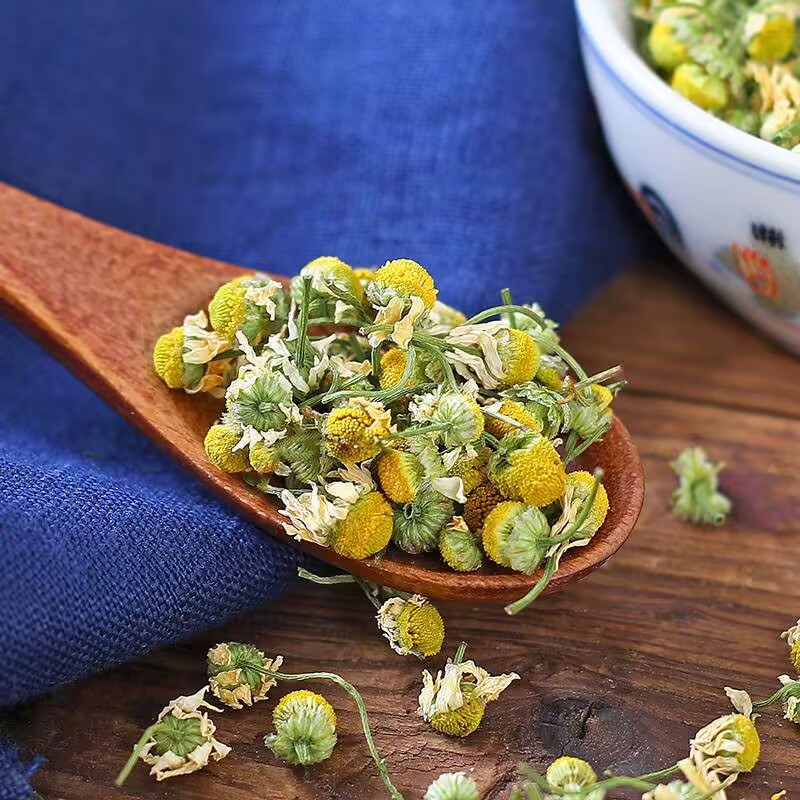 زهور البابونج المجففة طبيعية 1 - مراجعة Chamomile Tea وسعره