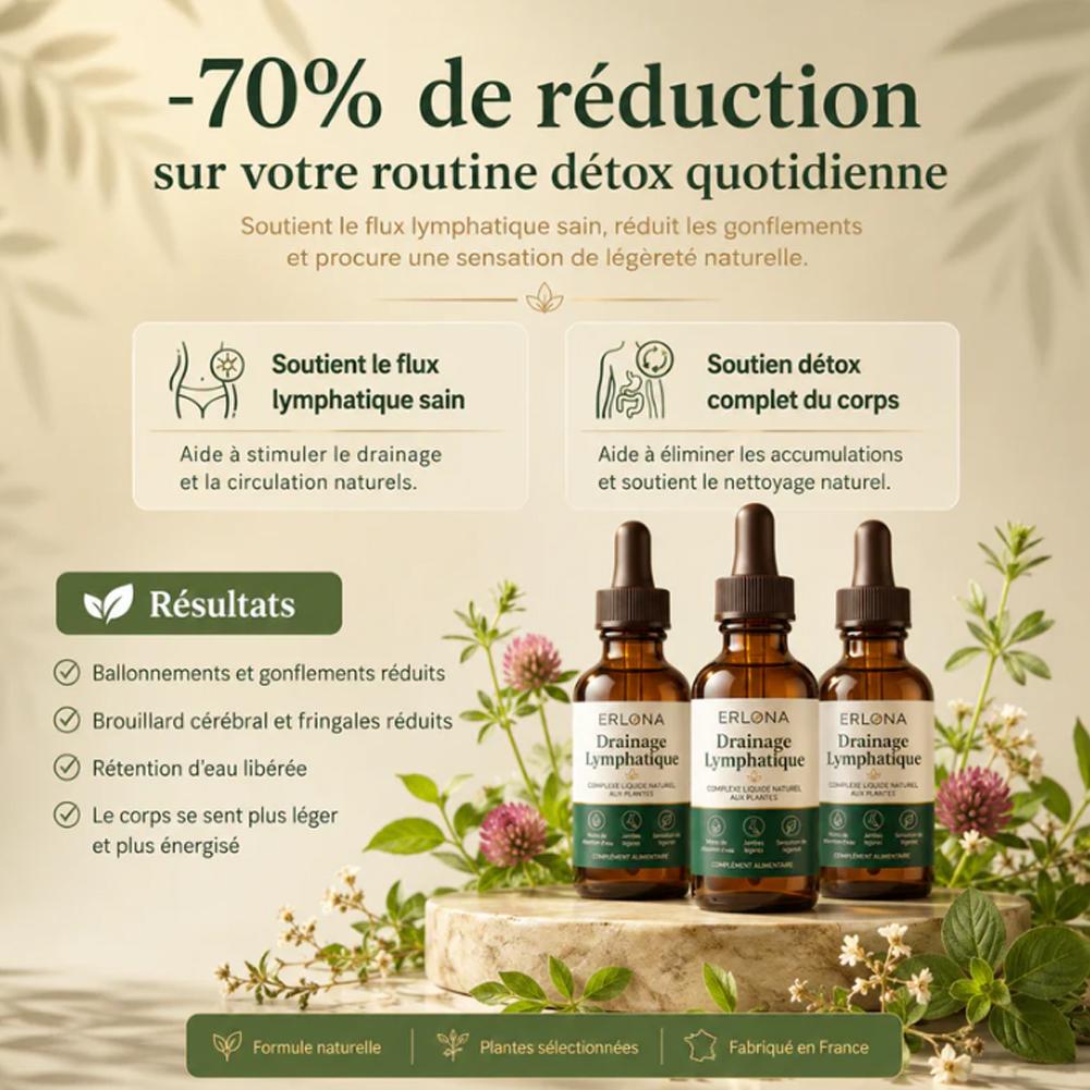 قطرات تصريف اللمفاوي العشبية ا - مراجعة Herbal Tincture وسعره