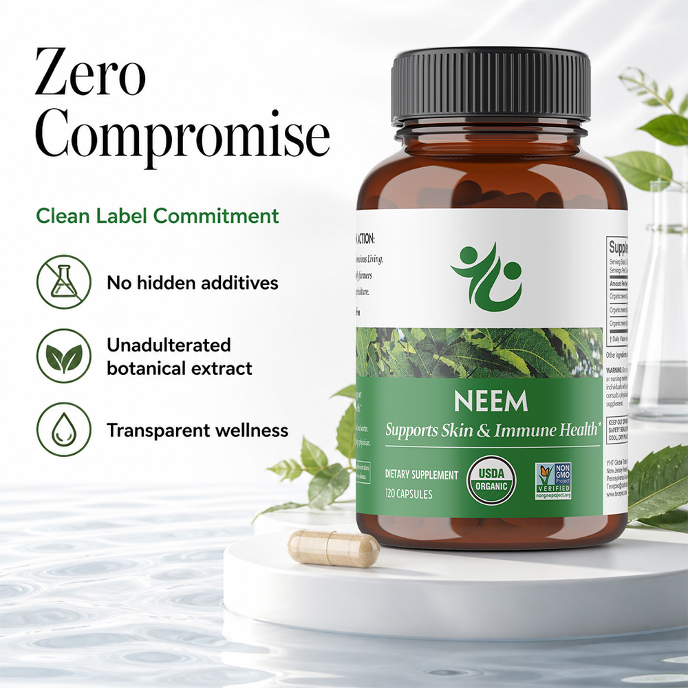 كبسولات أوراق النيم - مكمل عشب - مراجعة Herbal Supplement وسعره