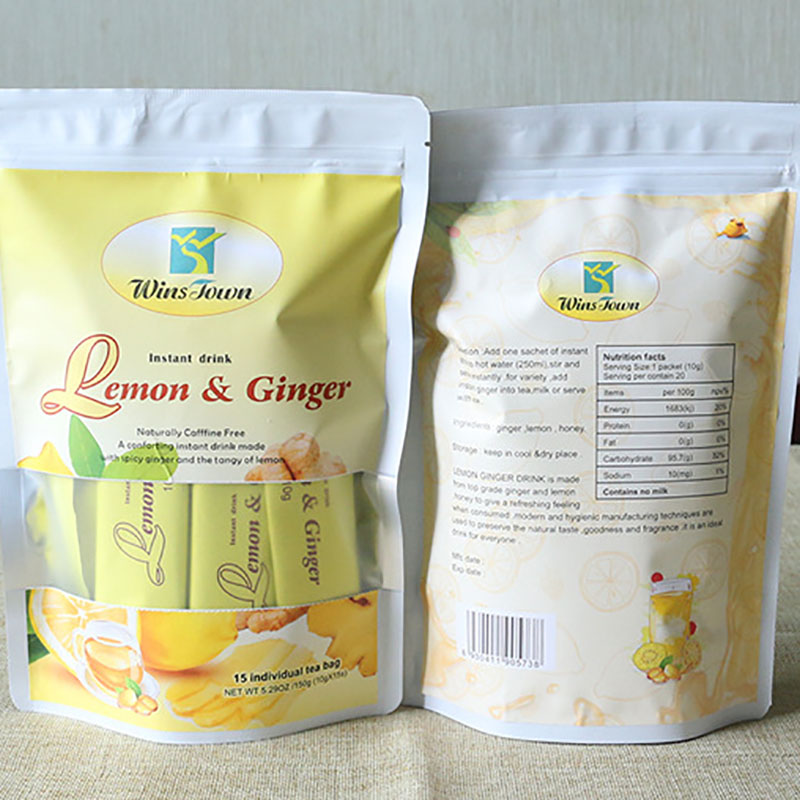 الليمون الطبيعي الزنجبيل الشاي - مراجعة Ginger Tea وسعره