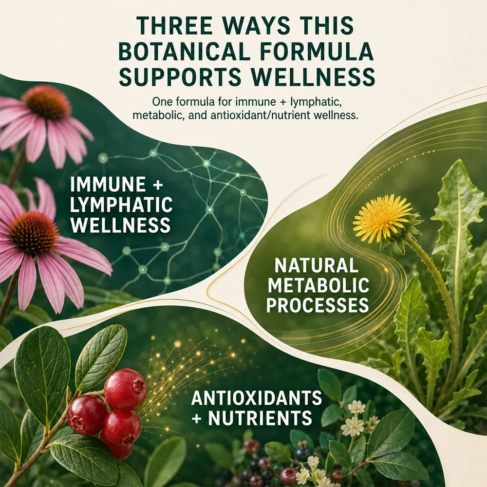 التصريف اللمفاوي - دعم الجهاز  - مراجعة Echinacea وسعره